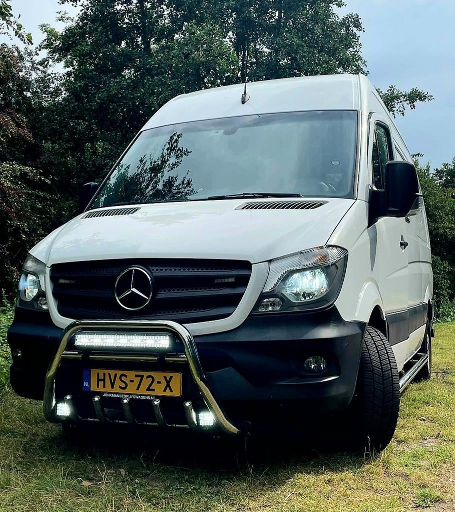 Mercedes Sprinter Camper Automaat, Airco, Offgrid 4 Persoons, Caravans en Kamperen, Campers, Tot en met 2, Mercedes-Benz, Diesel