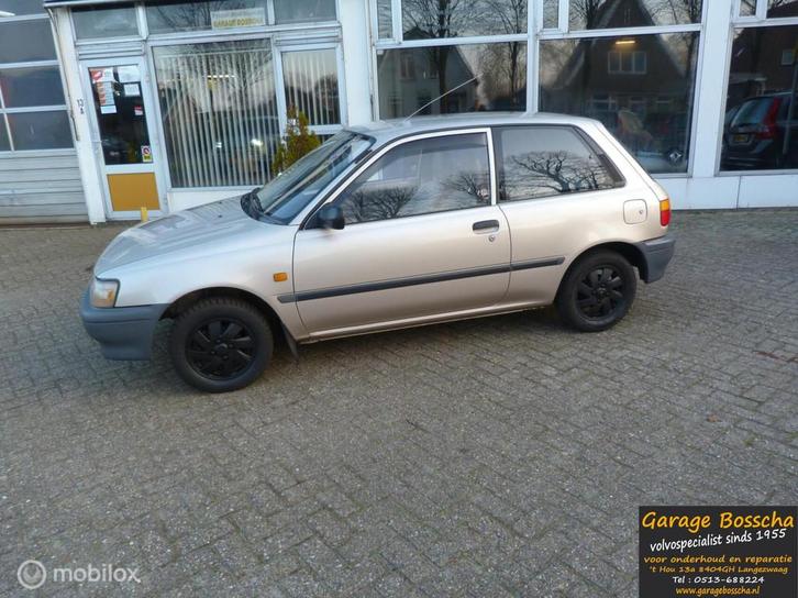 Toyota Starlet 1.3 XL, Auto's, Oldtimers, Bedrijf, Te koop, Toyota, Benzine, Hatchback, Handgeschakeld, Origineel Nederlands, Beige