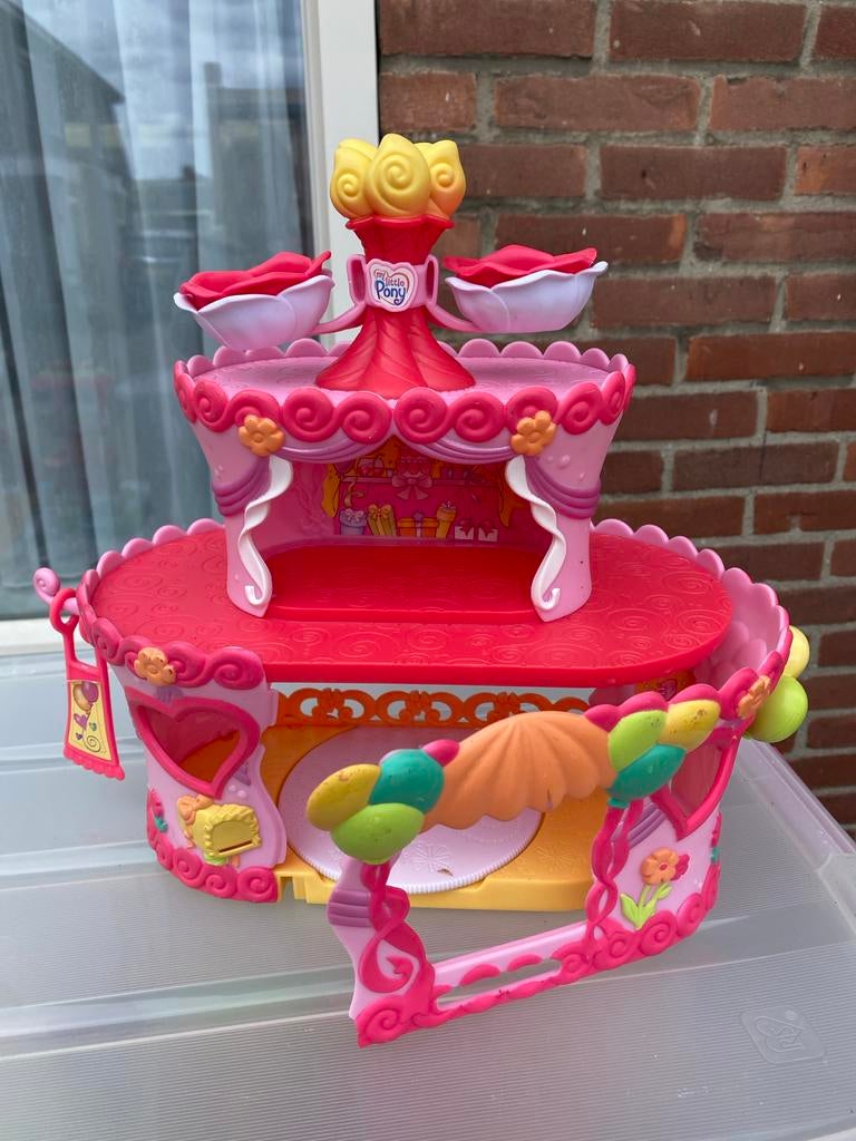 My Little Pony Speelset - Roze Feesttaart, Ophalen of Verzenden, Gebruikt