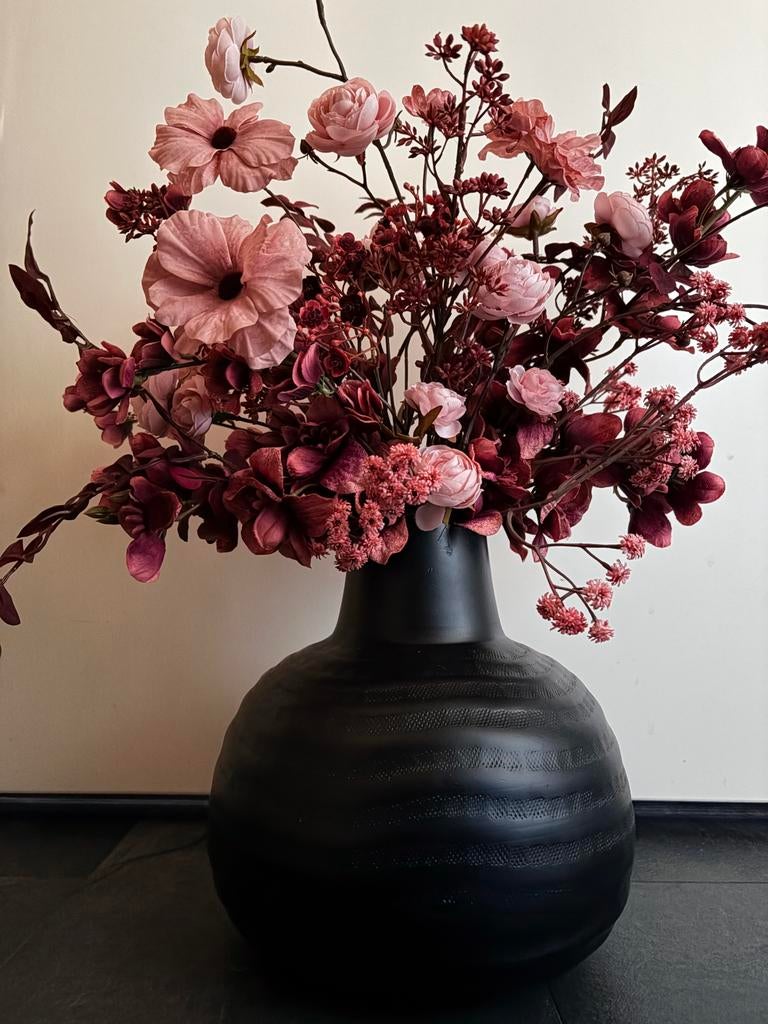 Countryfield vaas met roze takken, Ophalen of Verzenden, Nieuw