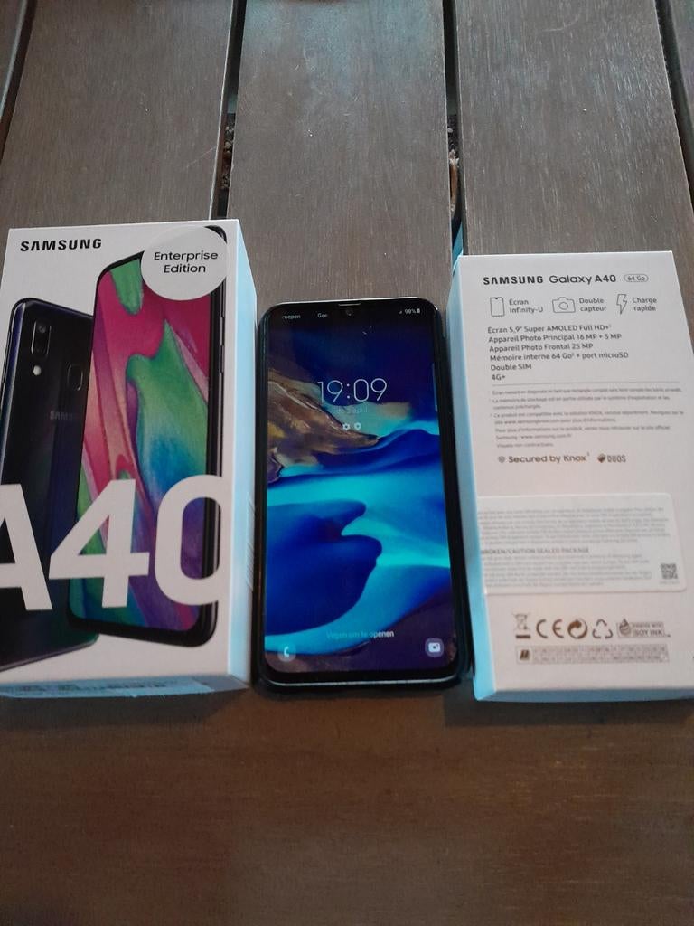 Samsung Galaxy A40, 64 GB, Ophalen of Verzenden, Zwart, Galaxy A