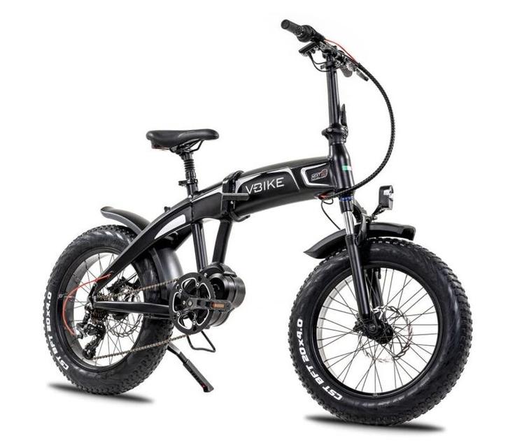 V-Bike Next Plus (slechts 98km!) incl. kinderzitje & stepjes, Fietsen en Brommers, Fietsen | Vouwfietsen, Nieuw, Overige merken