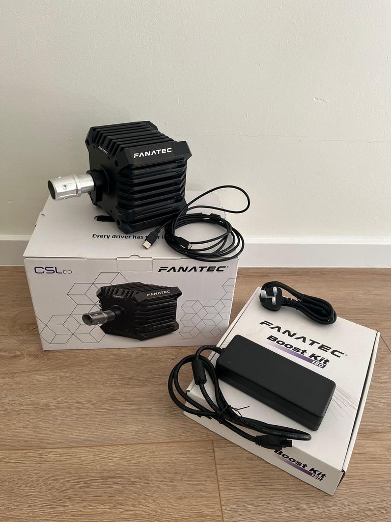Fanatec CSL DD met Boost Kit 180 QR1, Computers en Software, Joysticks, Zo goed als nieuw, Ophalen of Verzenden