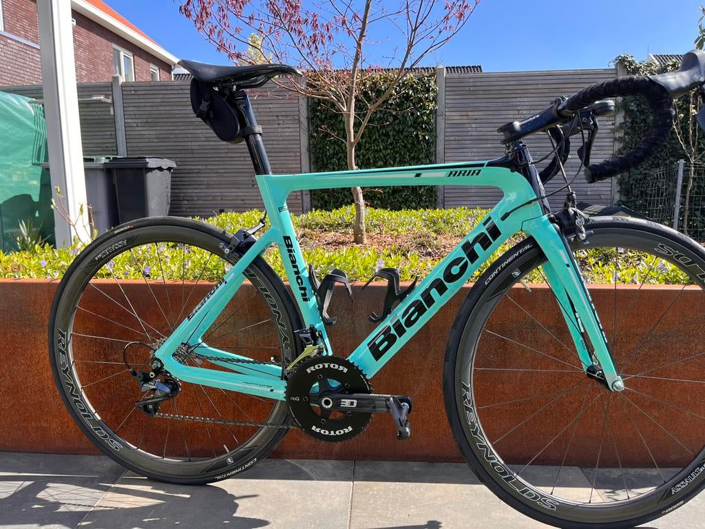Bianchi aria racefiets maat 55, Fietsen en Brommers, Fietsen | Racefietsen, Gebruikt, Carbon, Meer dan 20 versnellingen, 53 tot 57 cm