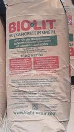 Biolit Lavameel - Vulkangesteinsmehl 20 KG, Tuin en Terras, Aarde en Mest, Ophalen of Verzenden