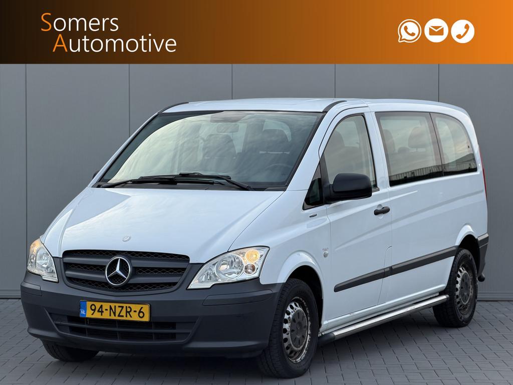 Mercedes-Benz Vito 113 CDI 320 Automaat | 9-Persoons !, Auto's, Euro 5, Gebruikt, Zwart, 2000 kg