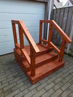 Prachtige opstappen voor Caravan, Chalet, Recreatiewoning, Ophalen of Verzenden, Zo goed als nieuw