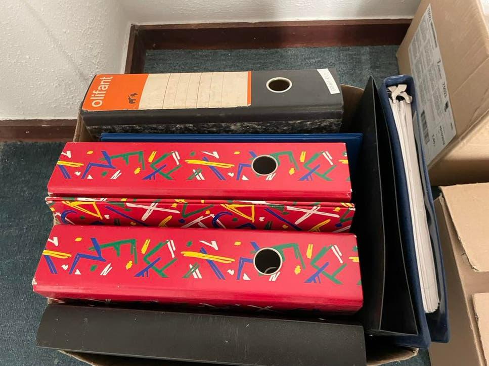 Diverse ordners, multomappen en opbergmappen, Diversen, Schrijfwaren, Gebruikt, Ophalen of Verzenden