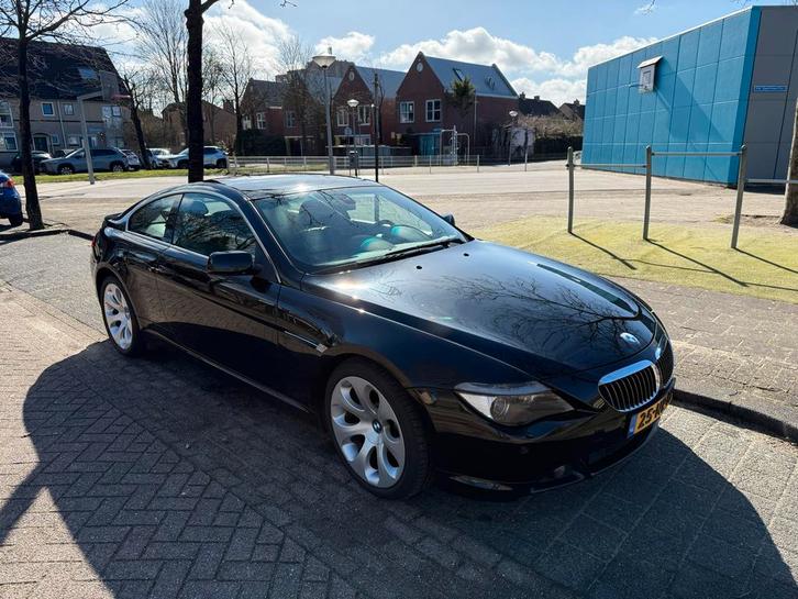 BMW 6-Serie 4.4 CI 645 Coupe AUT 2004 Zwart, Auto's, BMW, Particulier, 6-Serie, Benzine, E, Coupé, Automaat, Origineel Nederlands