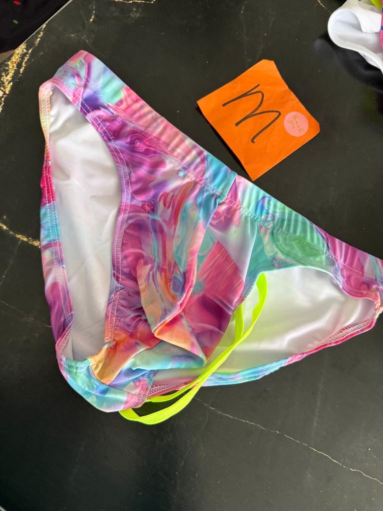 zwemslip, maat M, multicolour, Ophalen of Verzenden, Maat 48/50 (M), Roze, Zwemslip