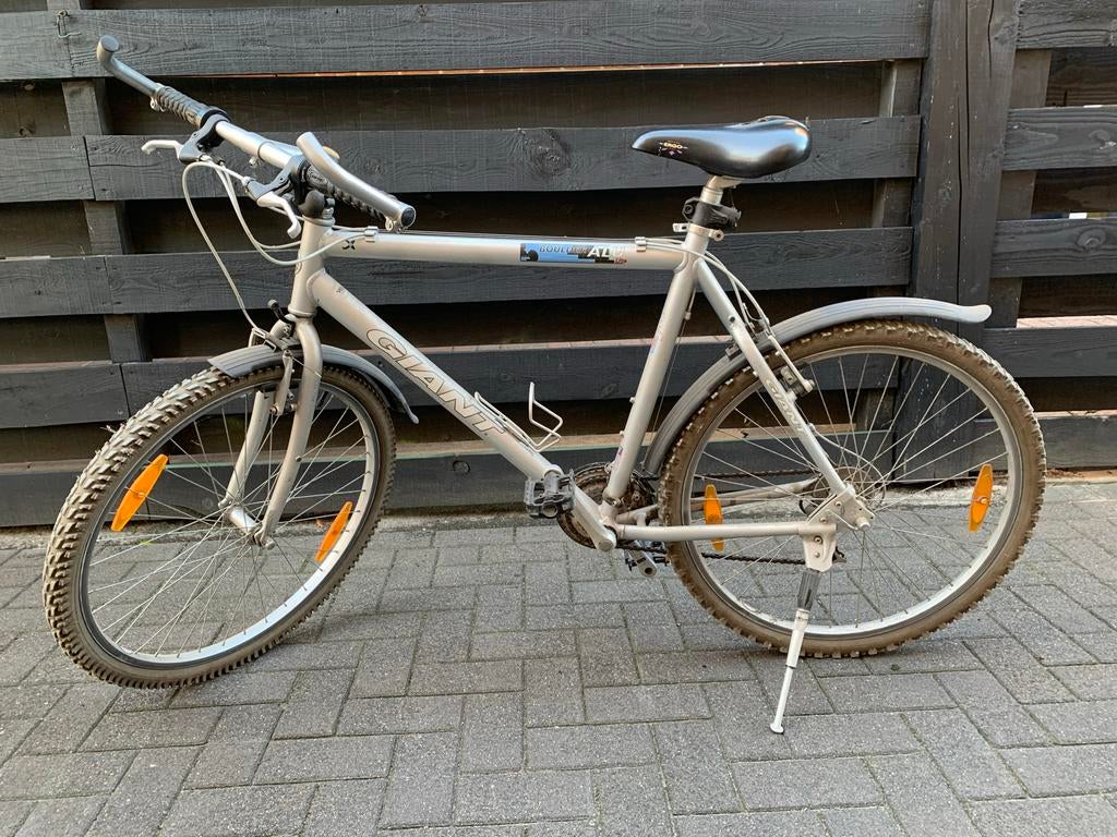 Giant mountainbike - Zilver - Ideaal voor station/stad, Fietsen en Brommers, Fietsen | Mountainbikes en ATB, Geen vering, Ophalen