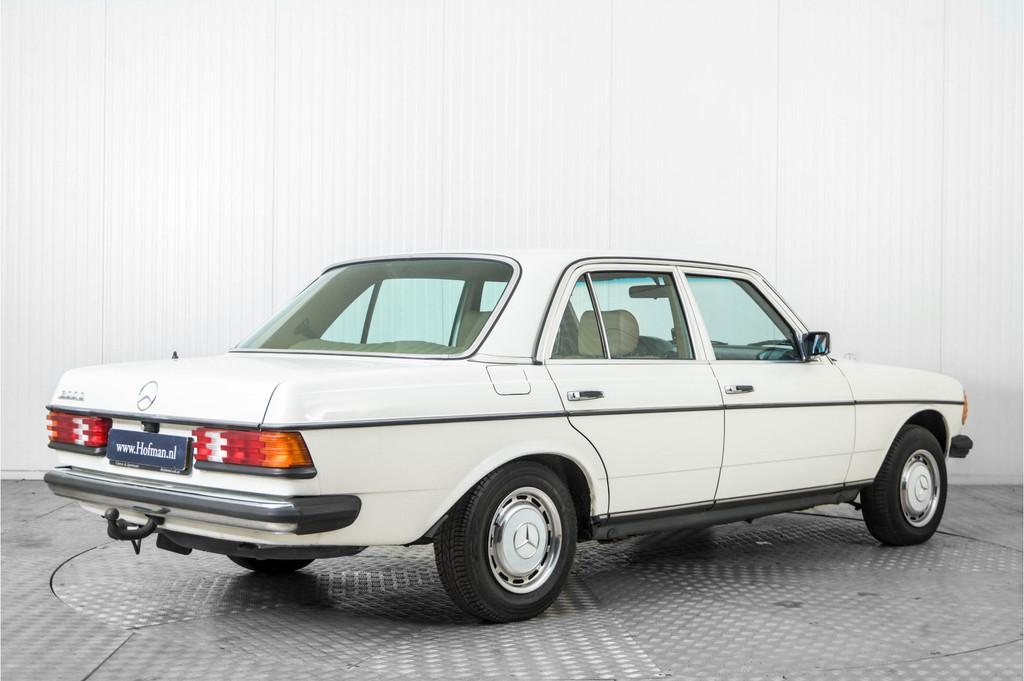 Mercedes-Benz 300d w123 300 D 5 cyl. (bj 1980), Achterwielaandrijving, Gebruikt, Wit, Bedrijf