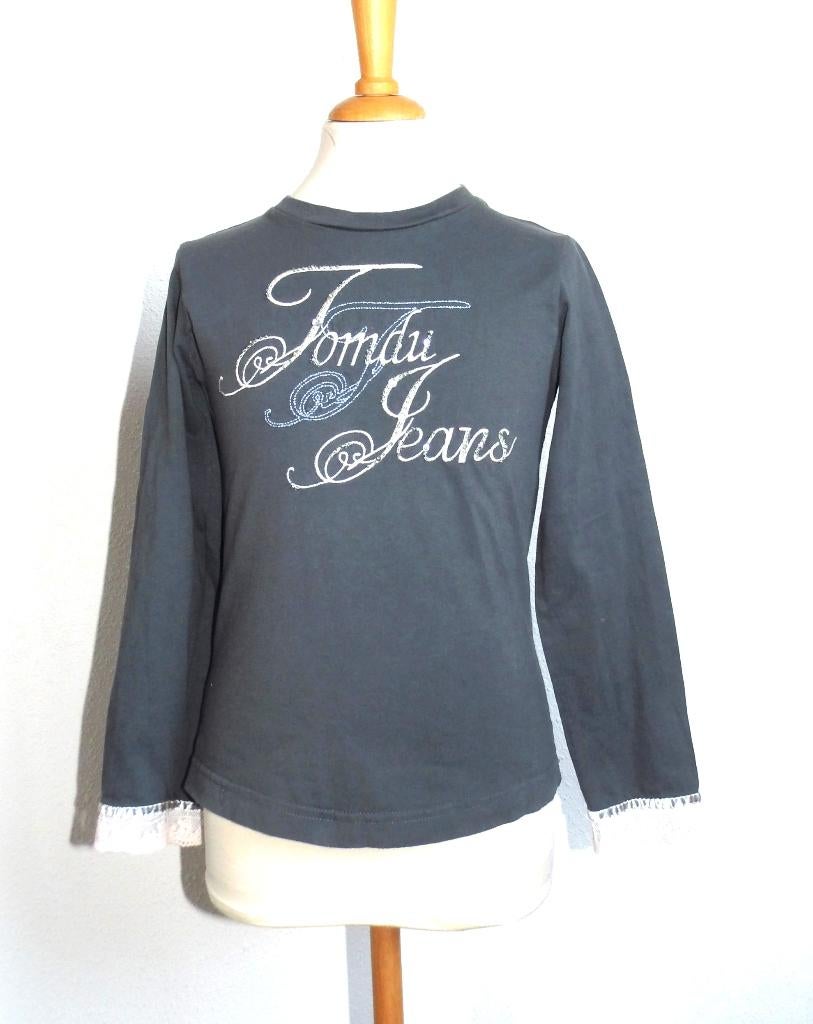 aparte nieuwe Tom Du longsleeve maat 128 -134, Meisje, Nieuw, Ophalen of Verzenden, Tom Du