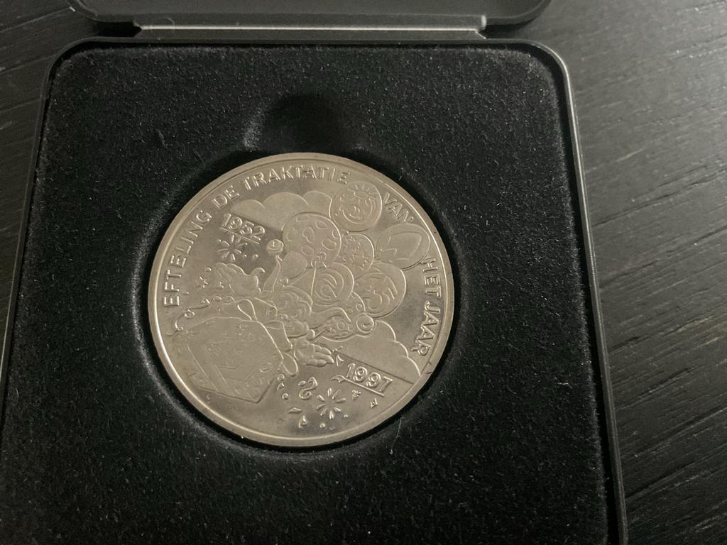 Efteling Munt 1997 - Wereld vol Wonderen - De Nederlandse Mu, Ophalen of Verzenden, Zo goed als nieuw, Overige typen