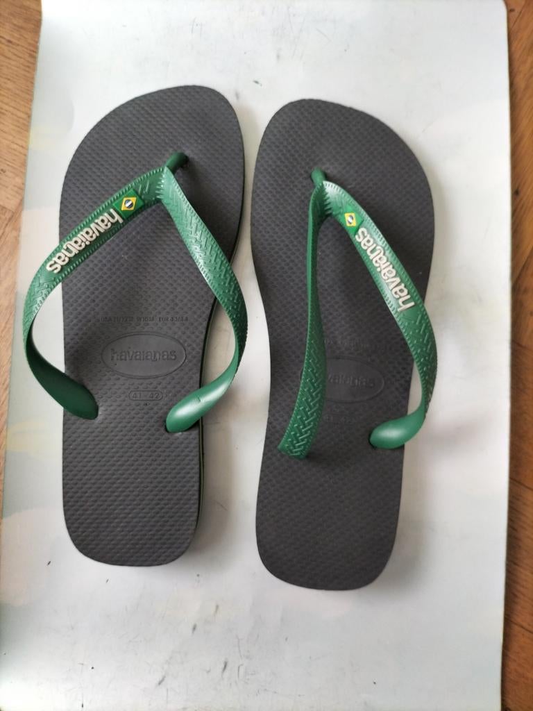 Orginele extra brede Havaianas eur 43-44, Ophalen, Overige maten, Zwart, Havaianas