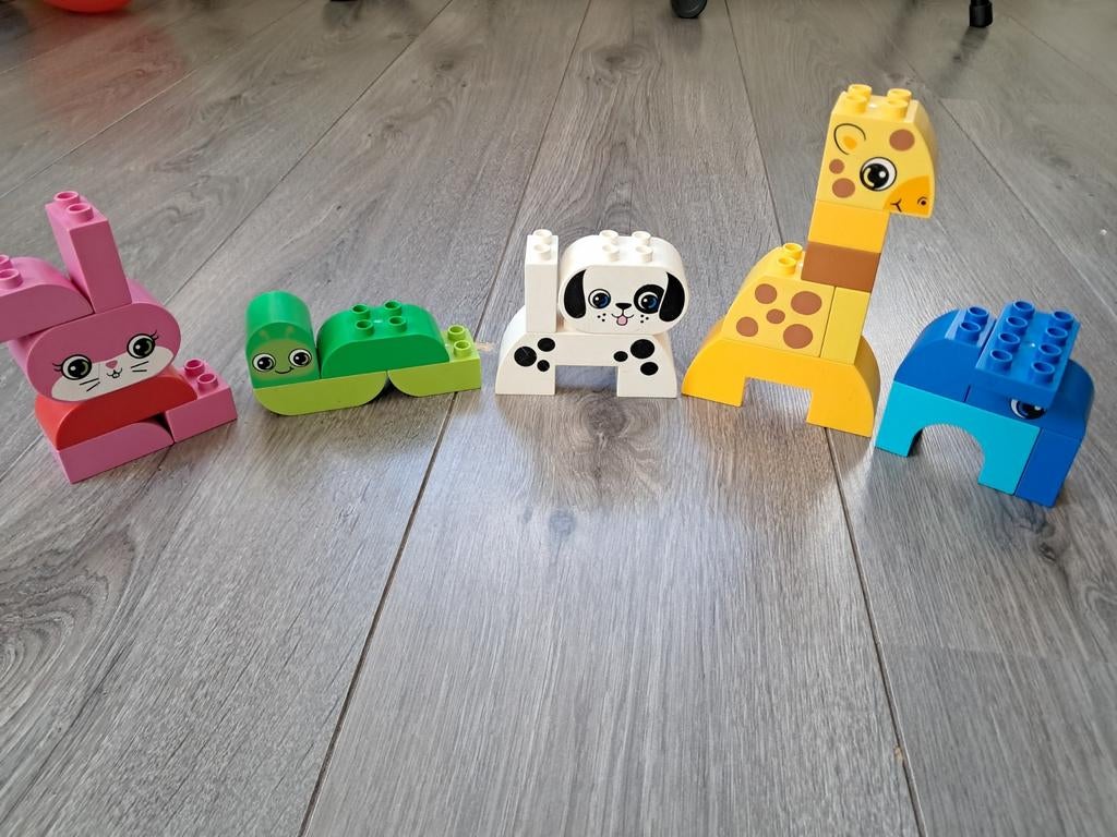 LEGO Duplo creatieve dieren 10573, Ophalen of Verzenden, Gebruikt, Duplo, Overige thema's