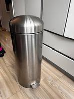 Brabantia Pedaalemmer - RVS -, Huis en Inrichting, Ophalen, Gebruikt, Met pedaal, 40 liter of meer