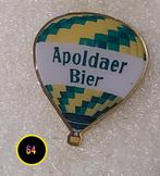 Pin Apoldaer Bier heteluchtballon, Verzenden, Gebruikt, Overige onderwerpen, Speldje of Pin
