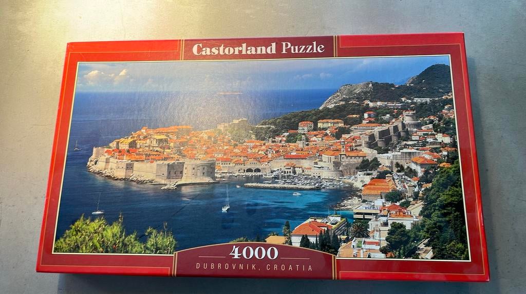 Puzzel 4000 stukjes Dubrovnik, Hobby en Vrije tijd, Denksport en Puzzels, Ophalen of Verzenden, Meer dan 1500 stukjes, Zo goed als nieuw