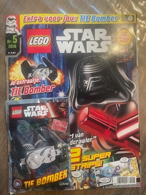 LEGO Star Wars Magazine Nr.5 uit 2016, Ophalen of Verzenden, Zo goed als nieuw, Muziek, Film of Tv