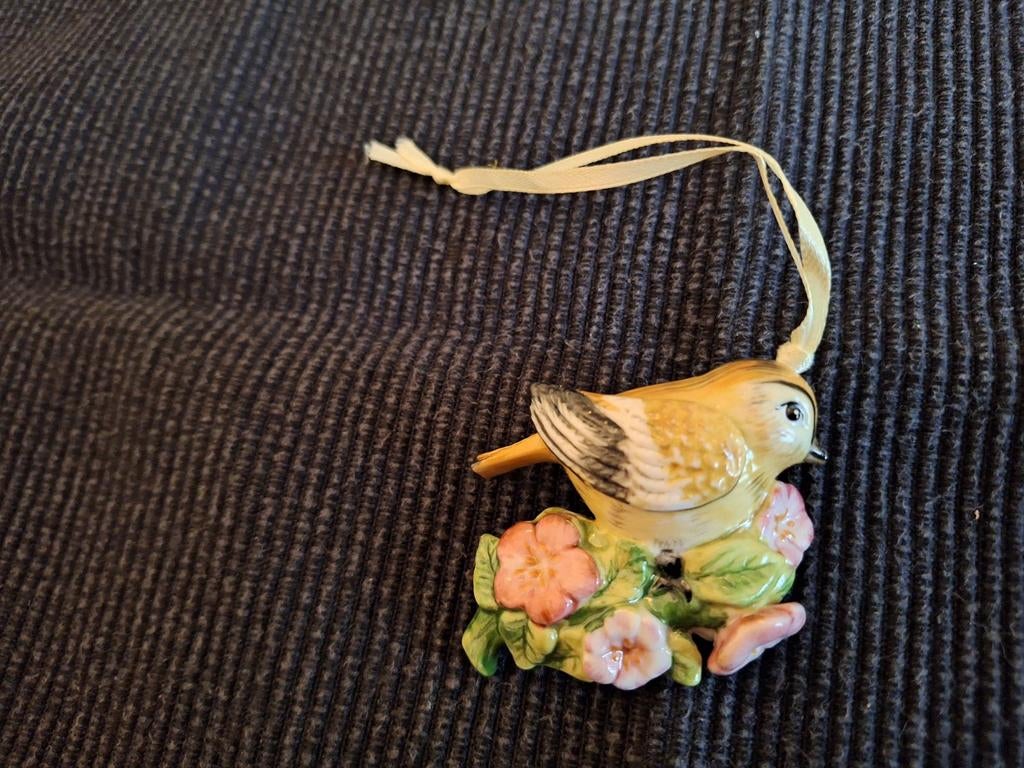 Easter Pasen Villeroy Boch Spring Birds Beige Ornament Paas, Ophalen of Verzenden, Nieuw