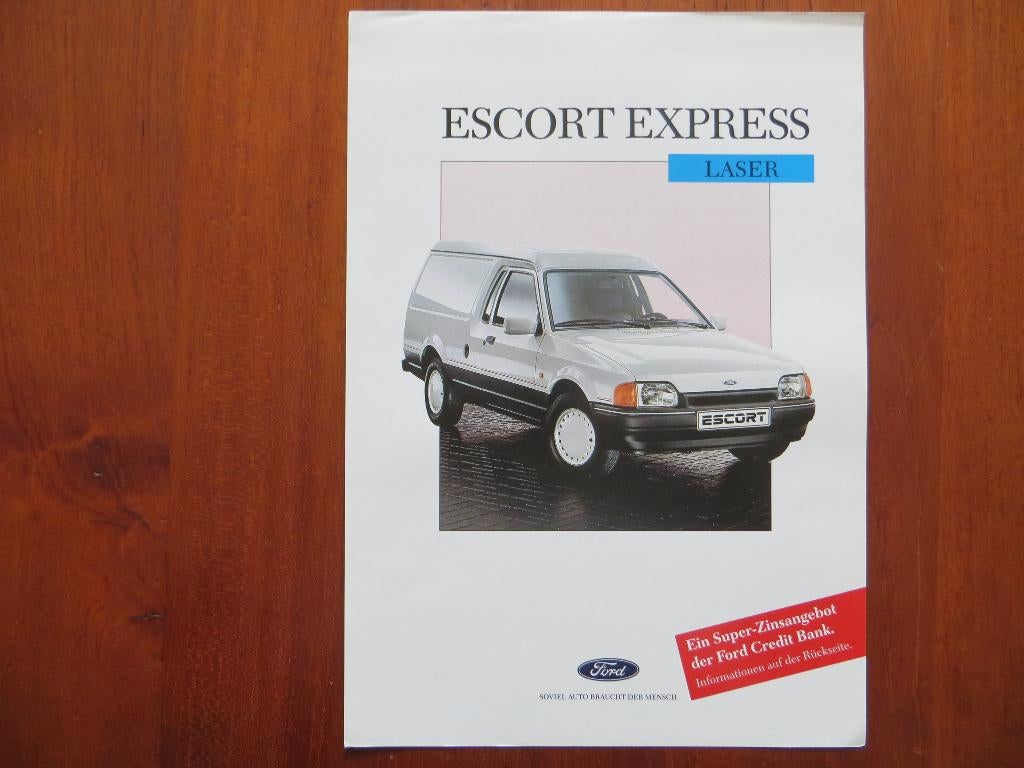 Ford Escort Express Laser (dec. 1987), Ophalen of Verzenden, Nieuw, Ford
