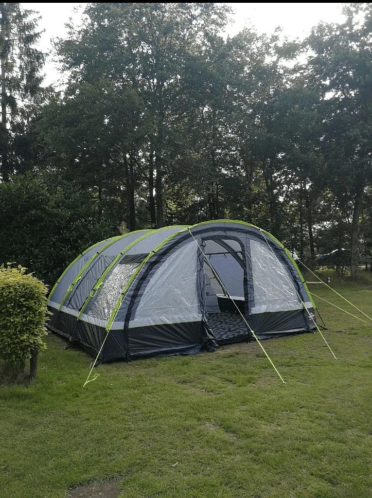 Obelink Lugano 6 XL Excellent Tunneltent, Ophalen, Zo goed als nieuw, Tot en met 6