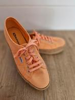 Superga perzik espadrille plateau gympen maat 41, Oranje, Ophalen of Verzenden, Superga, Sneakers of Gympen