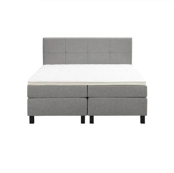 Leenbakker Boxspring 160x200, Ophalen, Tweepersoons, Zo goed als nieuw, Overige maten