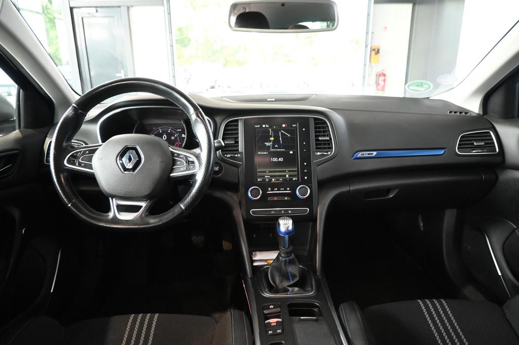 Renault Mégane Estate 1.3 TCe GT-Line Clima Navigatie Trekh, Stof, Gebruikt, 4 cilinders, Zwart