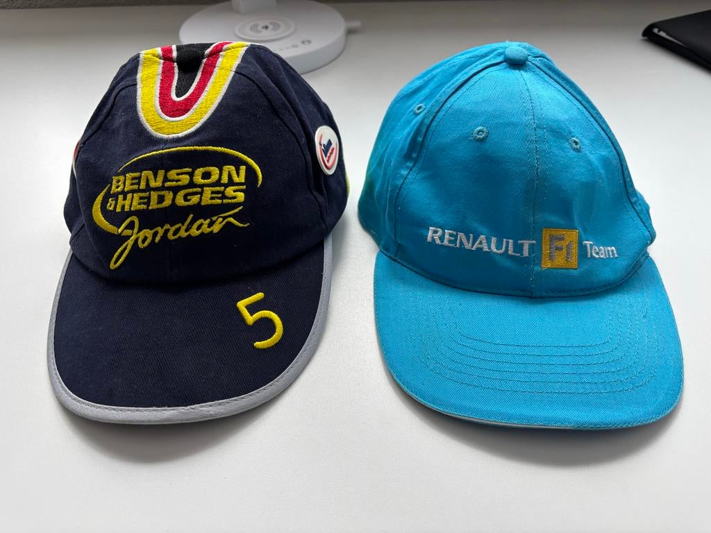 Formule 1 Caps: Renault F1 Team & Jordan Benson & Hedges, Ophalen of Verzenden, Formule 1