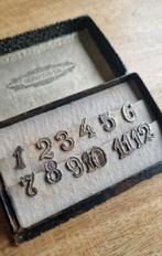 Tafel nummers Gero silver, Antiek en Kunst, Ophalen of Verzenden