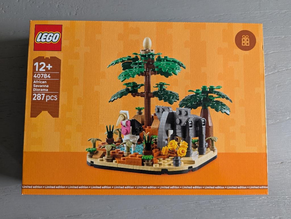 LEGO 40784 - Afrikaanse savanne diorama (exclusief!), Overige thema's, Nieuw, Ophalen of Verzenden, Complete set