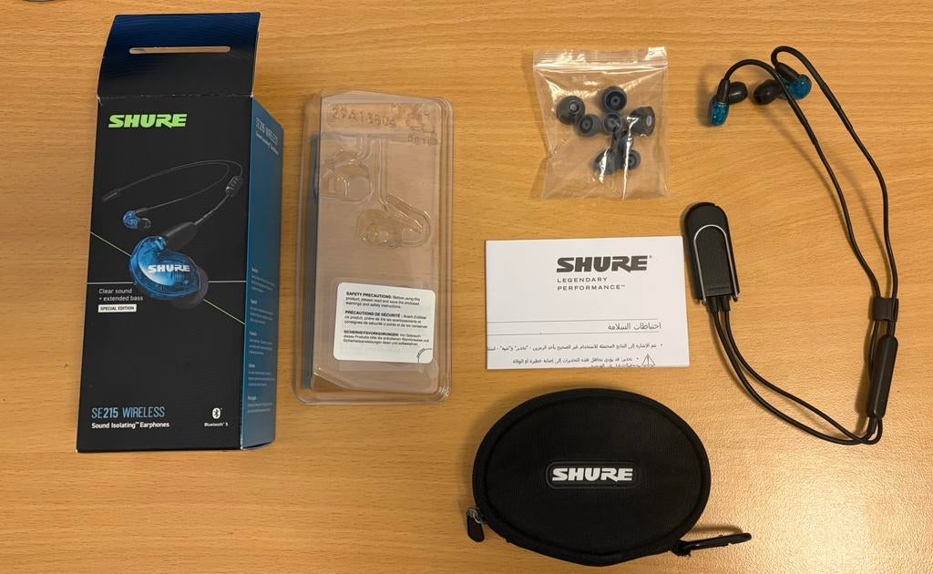 Shure SE215 Special Edition, Audio, Tv en Foto, Koptelefoons, Overige merken, Ophalen of Verzenden, Zo goed als nieuw, Over oor (circumaural)