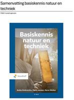Samenvatting basiskennis natuur en techniek pabo toets, Boeken, Ophalen of Verzenden, Alpha, Nieuw, HBO