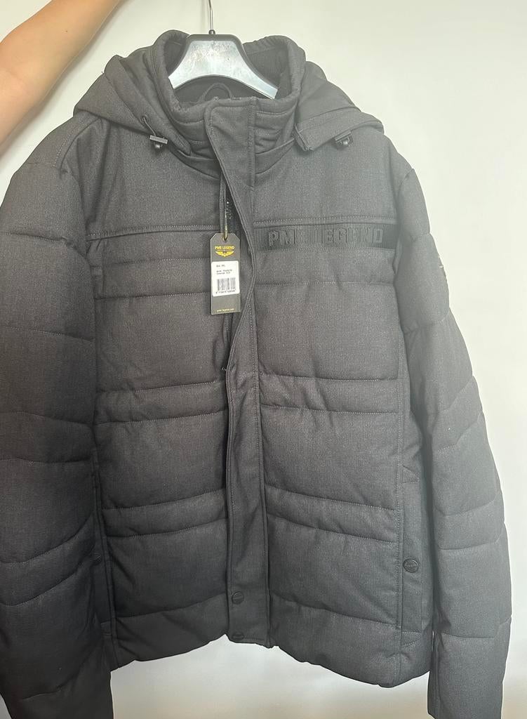 Nieuwe PME Legend winterjas Liftmaster grijs XL-XXL, Ophalen of Verzenden, Zo goed als nieuw, Maat 56/58 (XL), Grijs