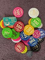 Kermis penningen / munten voor Pusher en andere spellen, Verzamelen, Ophalen of Verzenden, Gebruikt