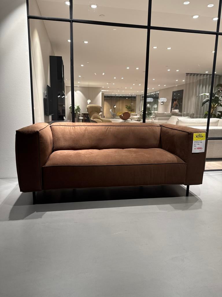 Gelderland bank 6400 - Showroommodel 2,5 zits, Ophalen, 75 tot 100 cm, Stof, 200 tot 250 cm