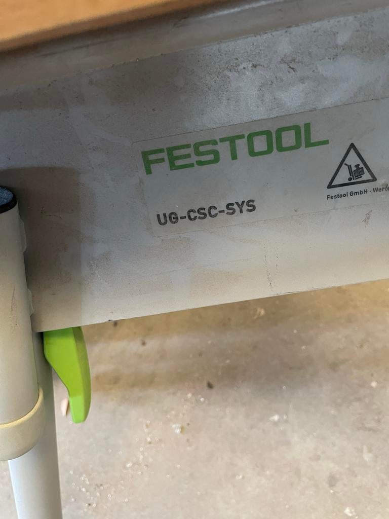 Festool Onderstel UG-CSC-SYS voor Tafelzaag, Ophalen of Verzenden, Gebruikt, 70 tot 120 cm