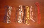 10 kralen ketting nr.2. uit ca 1970, Ophalen of Verzenden, Gebruikt, Overige materialen