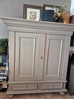 Gratis af te halen: Niet demontabele kast, Huis en Inrichting, Gebruikt, Met deur(en), Eikenhout, Ophalen of Verzenden