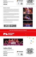 Ladies of Soul 2x zitplaats, 5 april, Twee personen, April