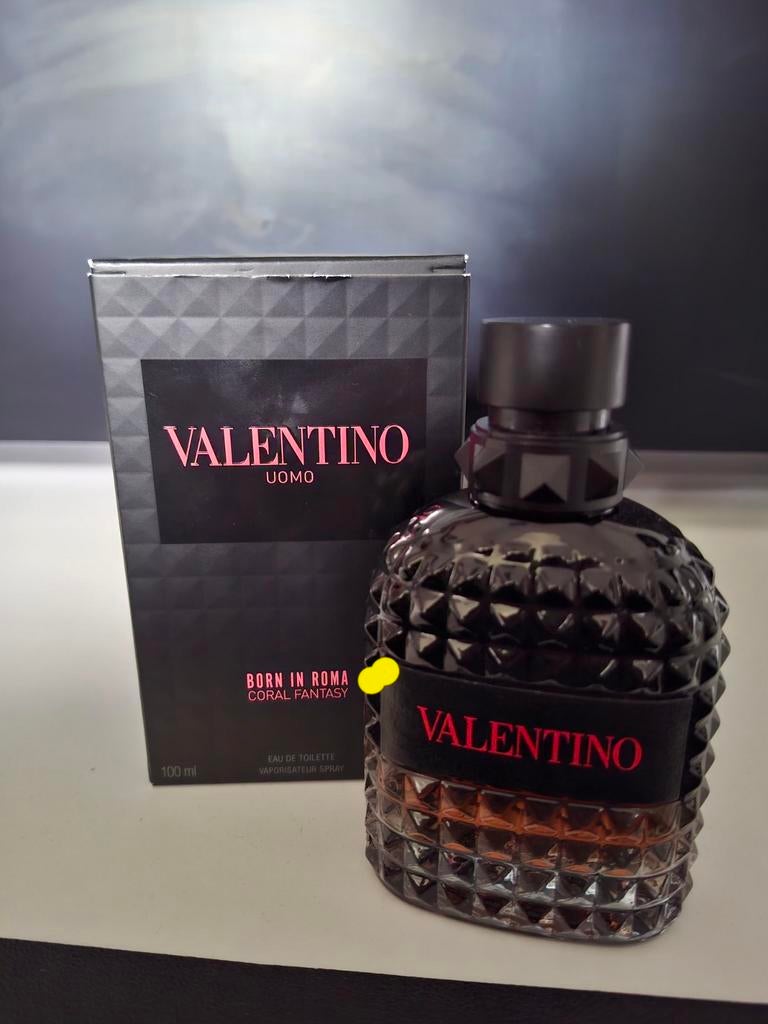 Valentino Uomo Born in Roma Coral Fantasy 100ml 65% vol, Ophalen of Verzenden, Gebruikt