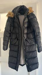 Marc O’ Polo winterjas, zwart, veren, maat 38, onder knie, Verzenden, Gedragen, Maat 38/40 (M), Zwart