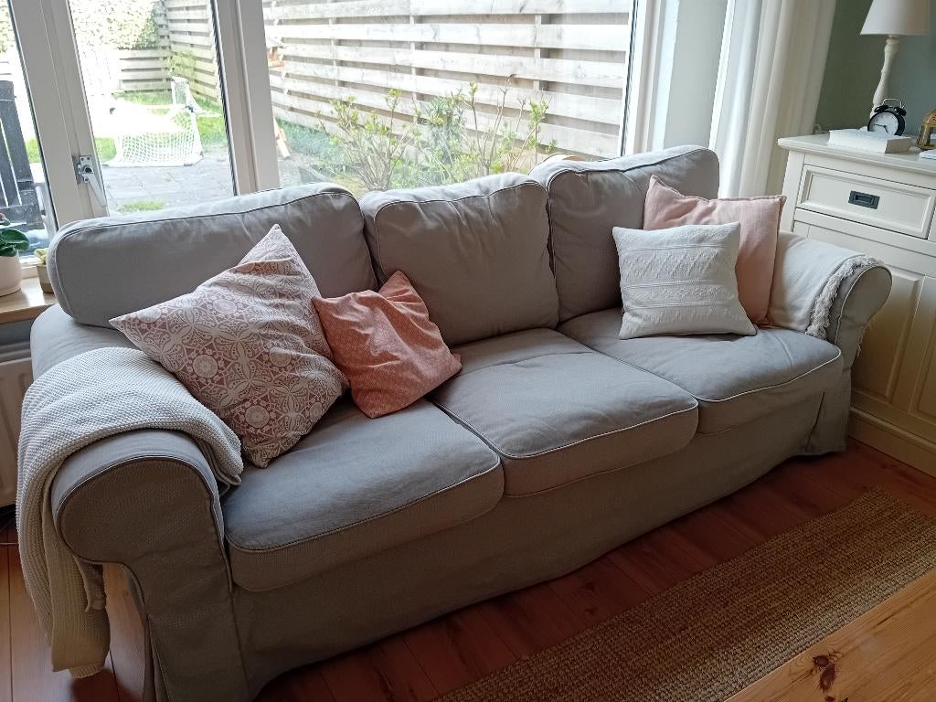 IKEA Ektorp 3-zits bank, Ophalen, Gebruikt, Driepersoons, 75 tot 100 cm