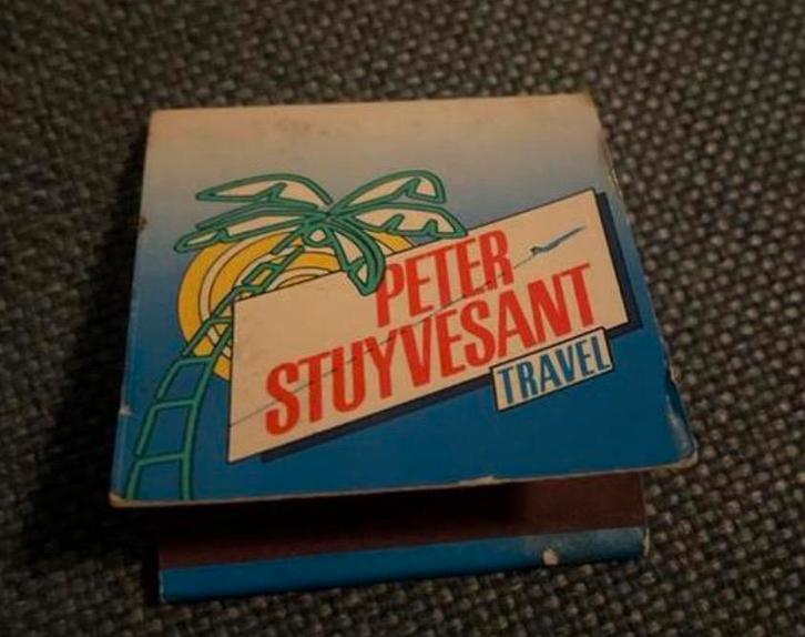 Reclame The New Galaxy… dè dicotheek in Denw Bosch man cave, Verzamelen, Rookartikelen, Aanstekers en Luciferdoosjes, Luciferdoosjes of -merken