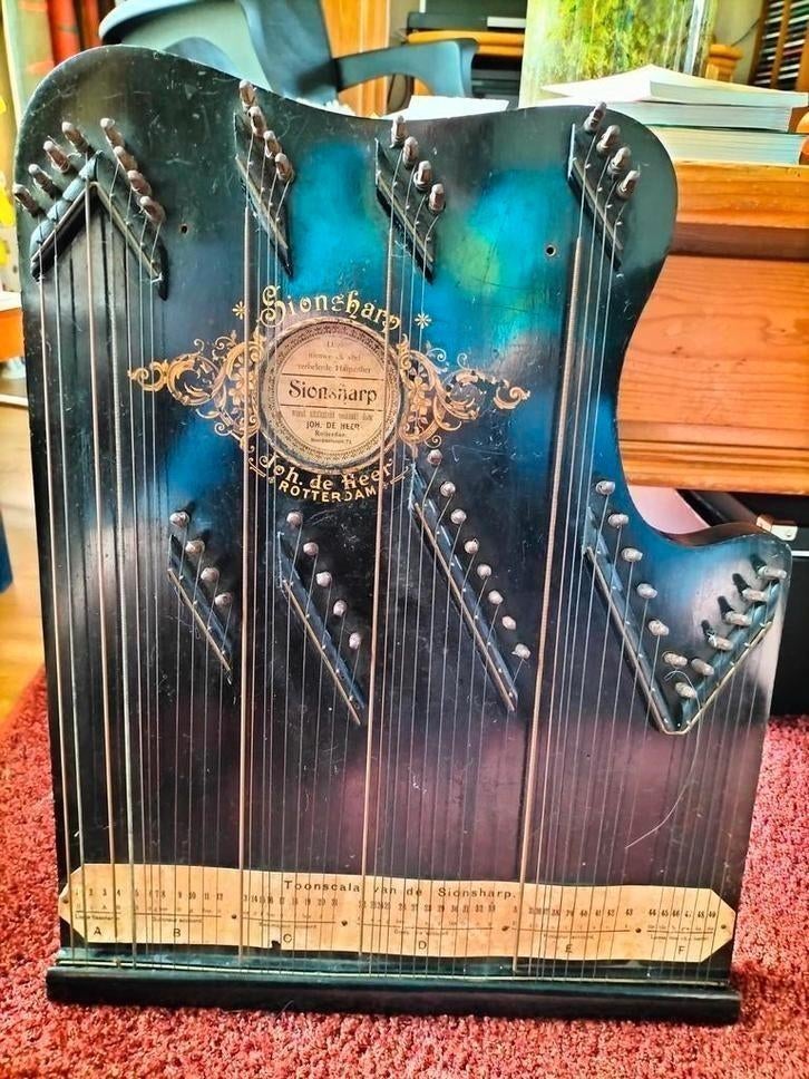 Sionsharp, citer, collectors item, €50,-, Muziek en Instrumenten, Snaarinstrumenten | Overige, Gebruikt, Ophalen