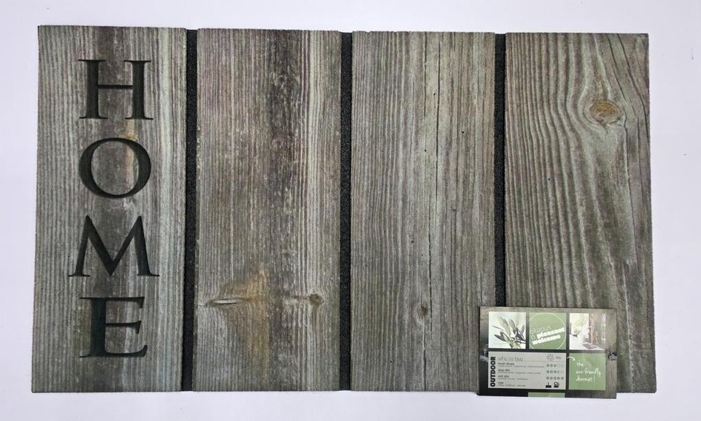 Nieuwe Deurmat 'Home Wood' - Eco-vriendelijk & Antislip, Ophalen, Overige materialen, Schoonloopmat, Nieuw