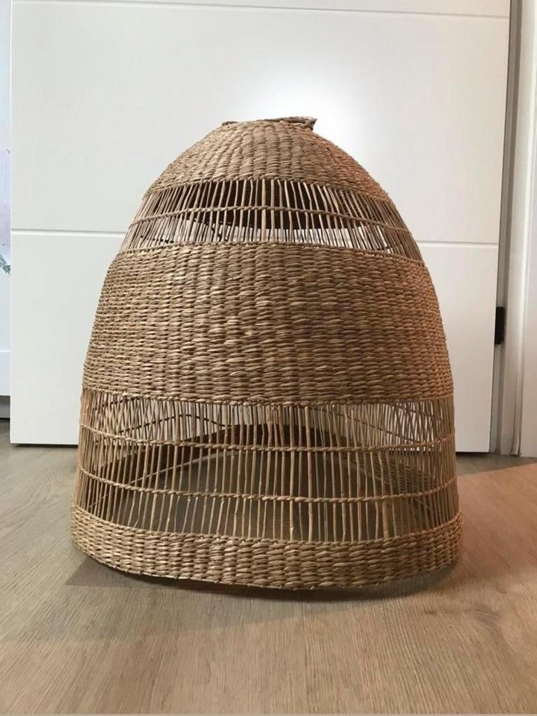 Mooie Ikea Torared hanglamp van zeegras, Huis en Inrichting, Lampen | Hanglampen, Ophalen, Overige materialen, Bohemian, Scandinavisch, Natuurlijk