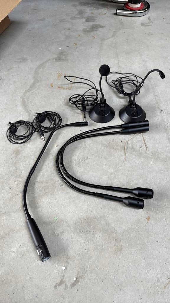 Diverse microfoons, Ophalen of Verzenden, Zo goed als nieuw, Overige typen